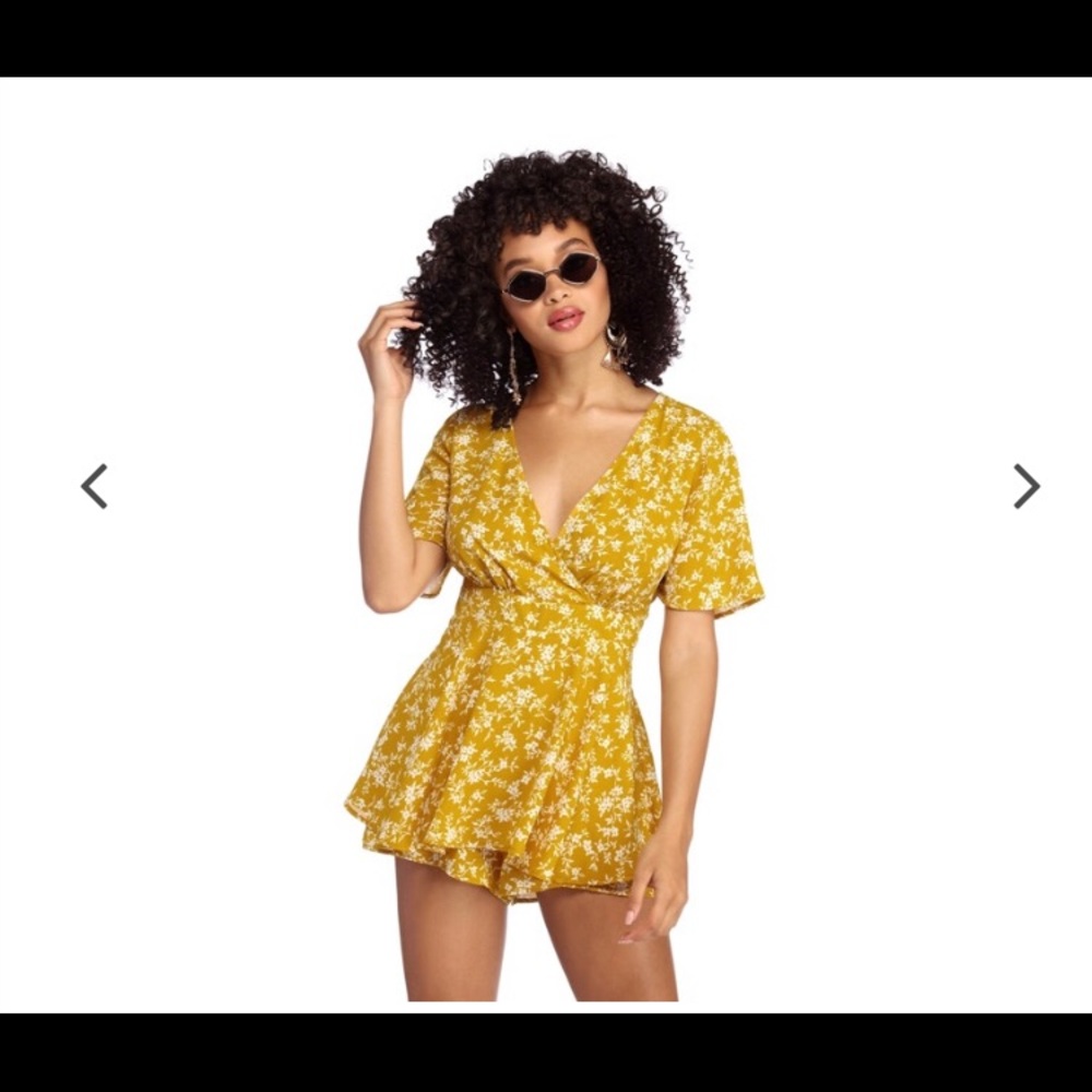 Flowy summer romper